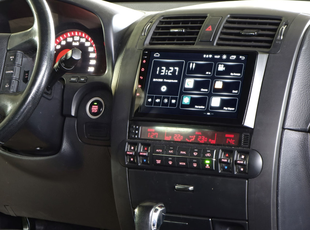 Рамка для UMS  KIA Mohave 2009-2020, 9"