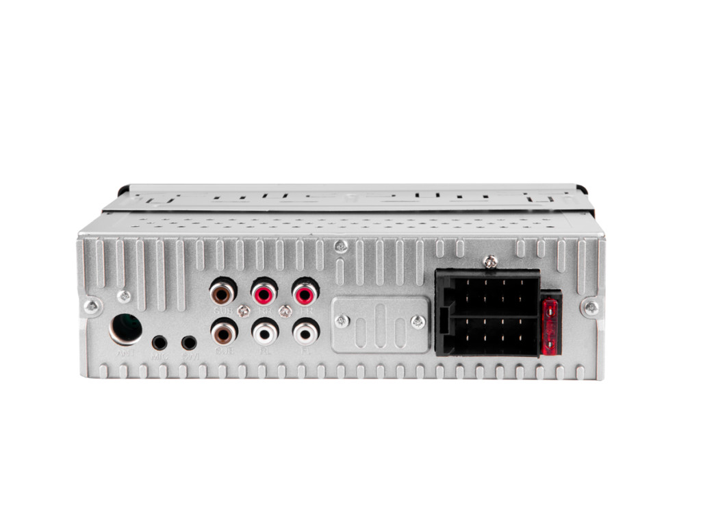 Nakamichi NQ517B/ 1 din медиа-ресивер, USB, AUX, ВТ, 4*50 Вт, мультицветная/