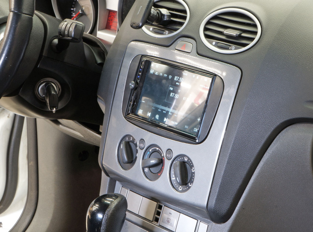 Рамка  FORD Focus2sony,Mondeo 07-13,S-Max,2din black