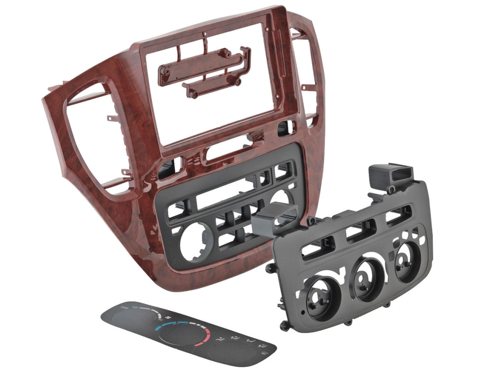 Рамка для UMS  TOYOTA HighLander 2000 -2007, Kluger, 9" (тип2) WOOD