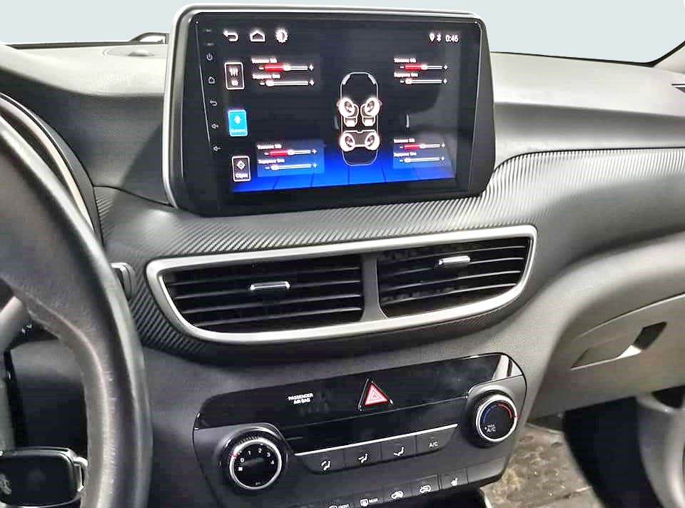 Рамка для UMS  HYUNDAI Tucson 2018-2020, 9" (металлический кронштейн)