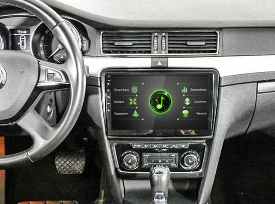 Рамка для UMS  SKODA Superb 2008-2015 10" (тип1)