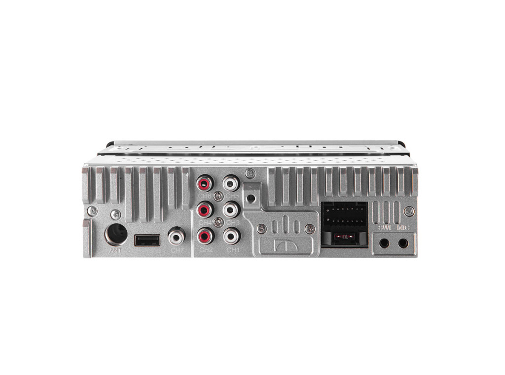 Nakamichi NQ533BD/ 1 DIN медиа-ресивер, USB, AUX, ВТ, 4*50 Вт, DSP, 7RCA, 7 цветов./