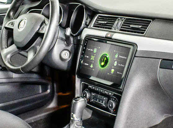 Рамка для UMS  SKODA Superb 2008-2015 10" (тип1)