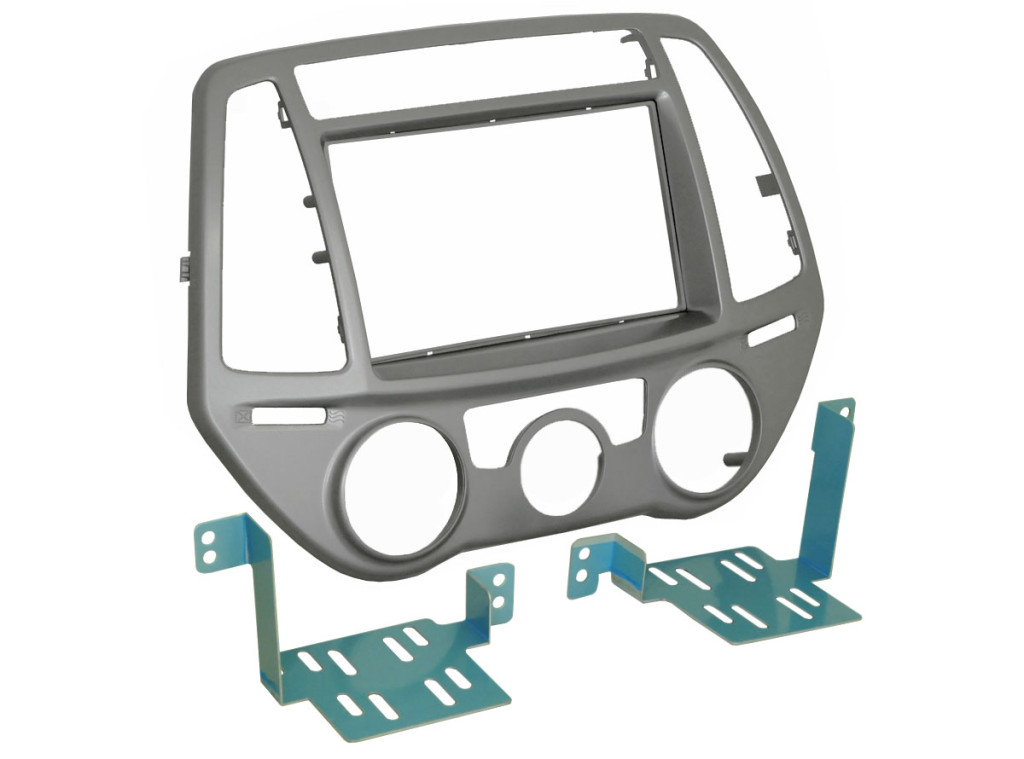 Рамка  HYUNDAI i-20 2012-14 (Manual AC) 2din (крепеж) 