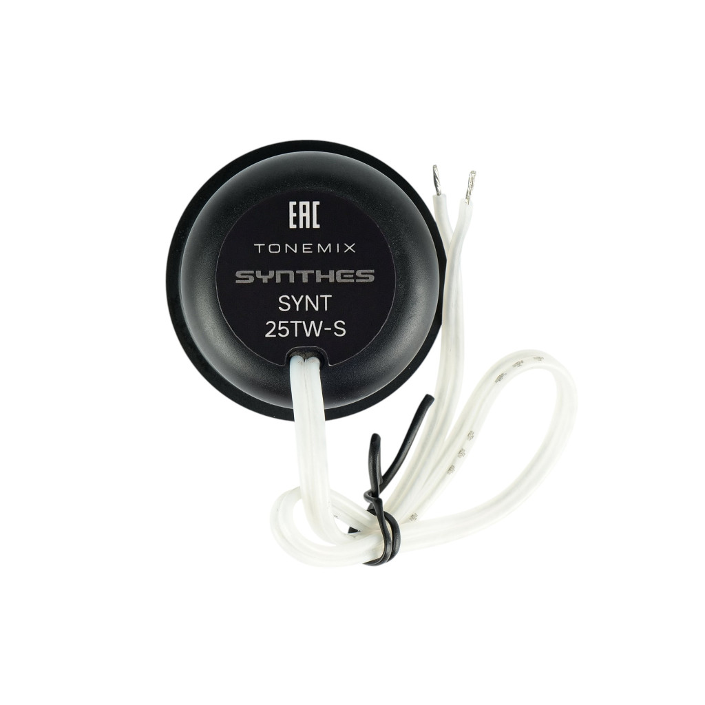 Tonemix SYNT-25TW-S /  ВЧ-динамик 1,0" (25,4 мм) шелк, RMS 30 Вт, 4 Ом, диапазон частот 3 кГц - 26 кГц