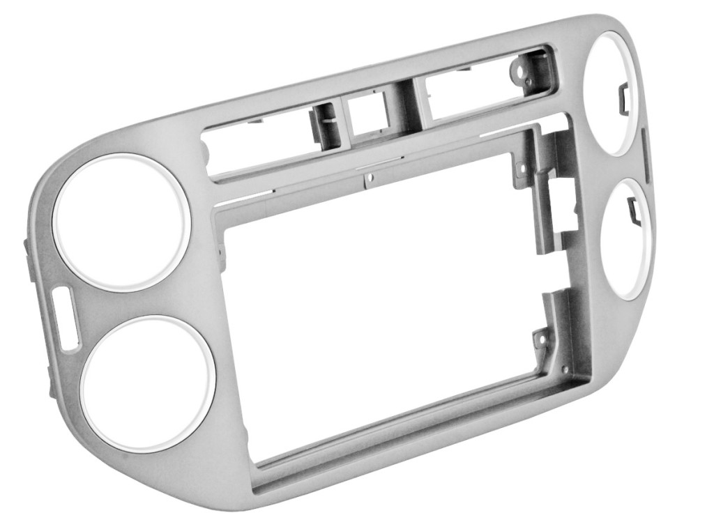 Рамка для UMS  VW Tiguan 2011-2016 SILVER, 9"