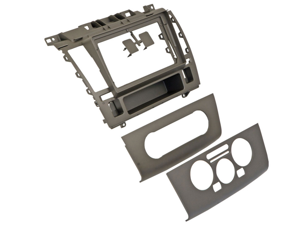 Рамка для UMS  NISSAN Tiida 2004-2011 (пр/лев руль), 9" GRAY