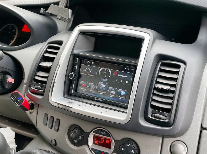 Рамка  RENAULT Trafic 10-14, NISSAN Primastar 10-14, OPEL Vivaro 10-14 2din 