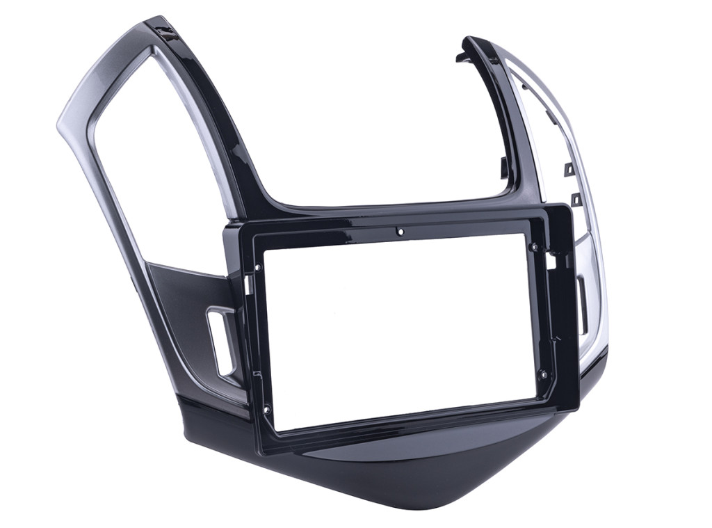 Рамка для UMS  CHEVROLET Cruze  2013-2015, 9" SILVER/BLACK UV