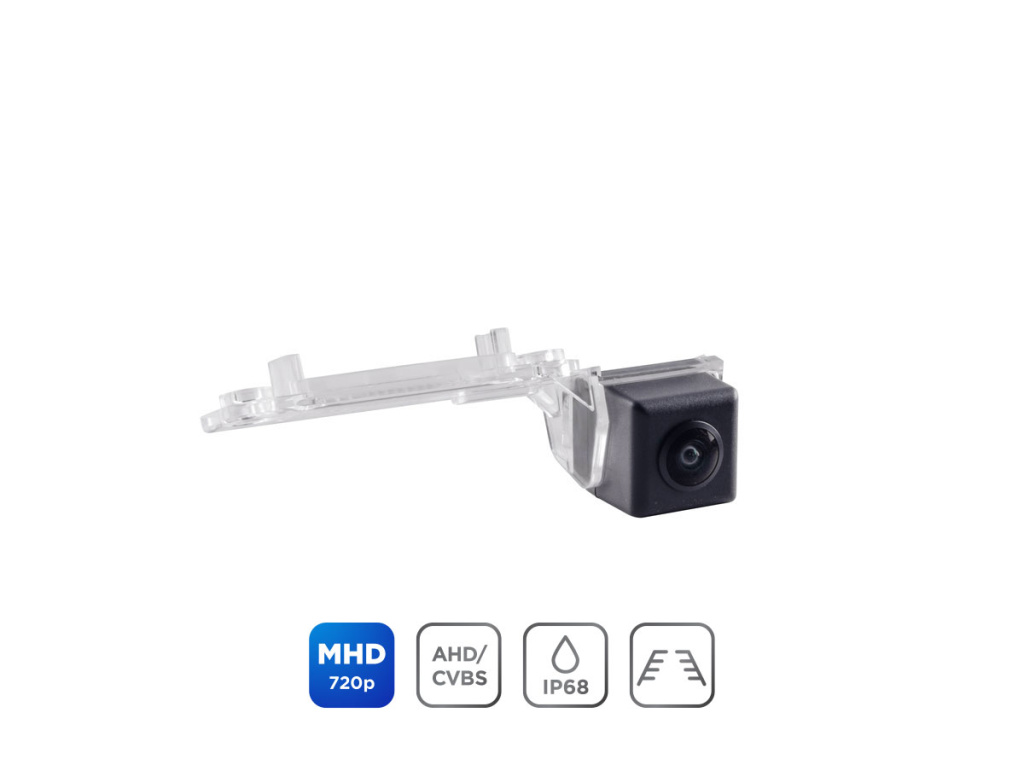 Camera VW Caddy III (04-15), Caravelle (распашные дв.)T5/T6(2003+),Jetta V (2005-2010),Multivan (распашные дв.) T5/T6 (03+),Passat  (INCAR VDC-040MHD)