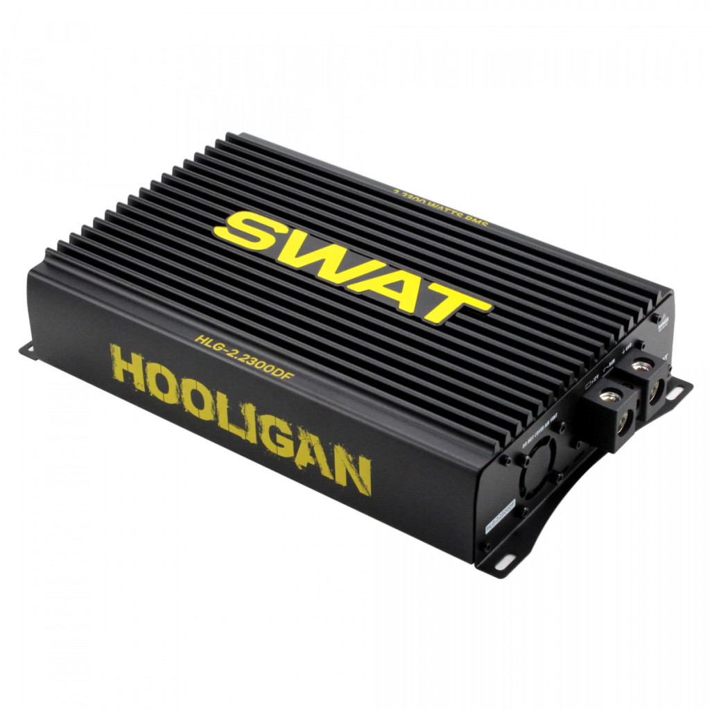 SWAT HLG-2.2300DF/ Усилитель цифровой, широкополосный,  2*2300 Вт (class D)/