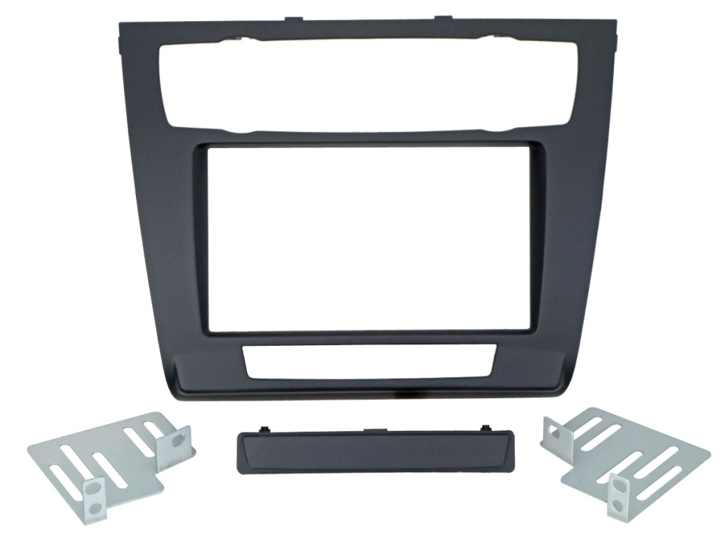 Рамка  BMW 1 (E81, 82, 87, 88) 2007-2011 Clima  2din (крепеж)