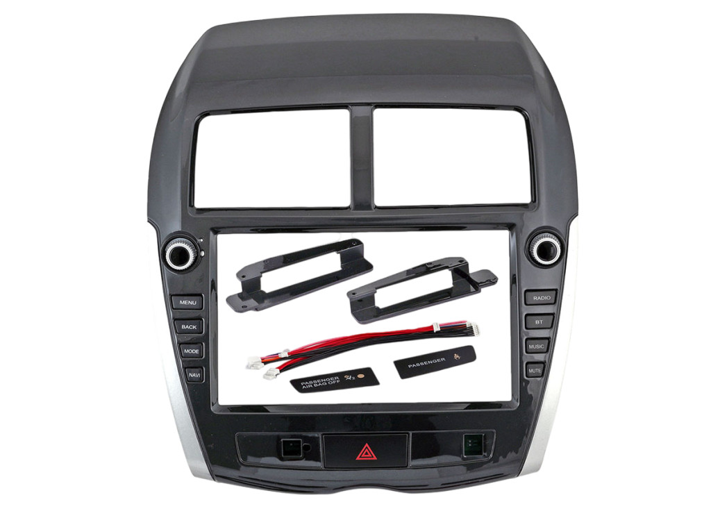 Рамка для UMS  MITSUBISHI ASX 2010-2016, CITROEN C4 Aircross 2012-2017, PEUGEOT 4008 2012-2017, 9" (Original style)