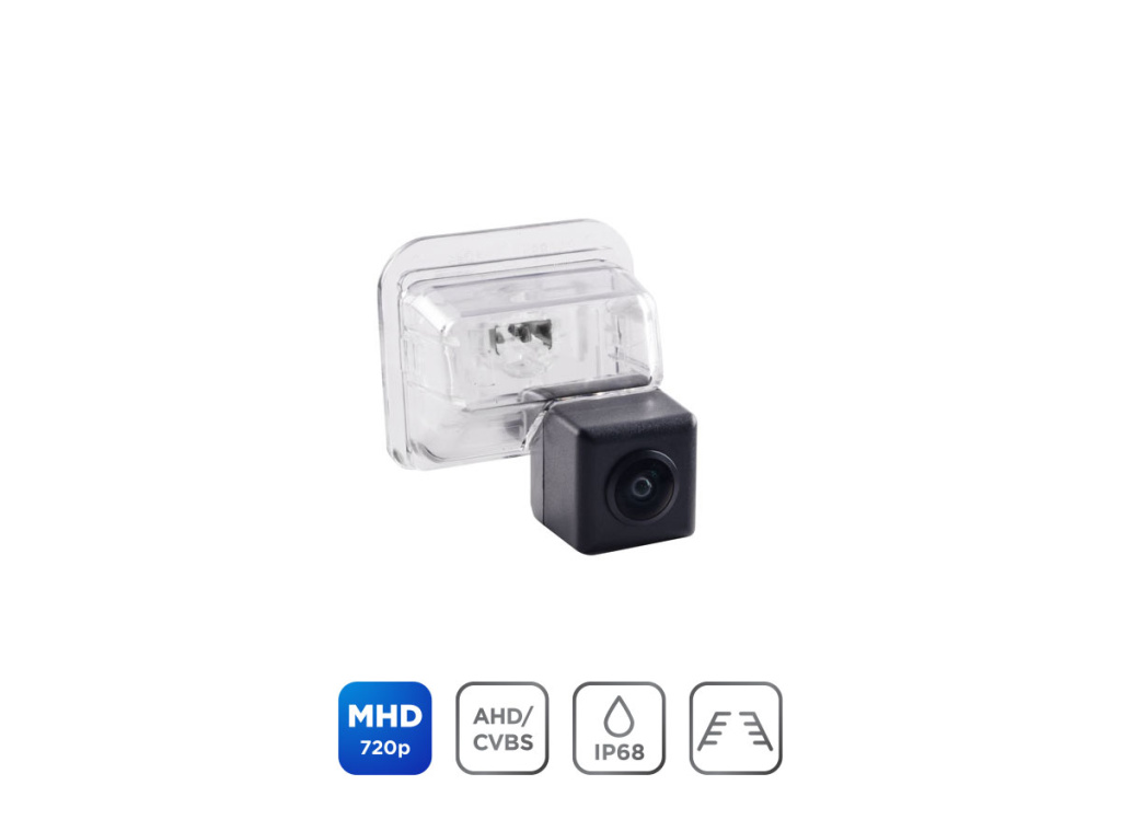 Camera Mazda 6 I/II (2002-2013),CX-5 I (2011-2017), CX-7 I/CX-9 (2006-2012) (Incar VDC-020MHD)/Цифровая камера 720P(1080х720)