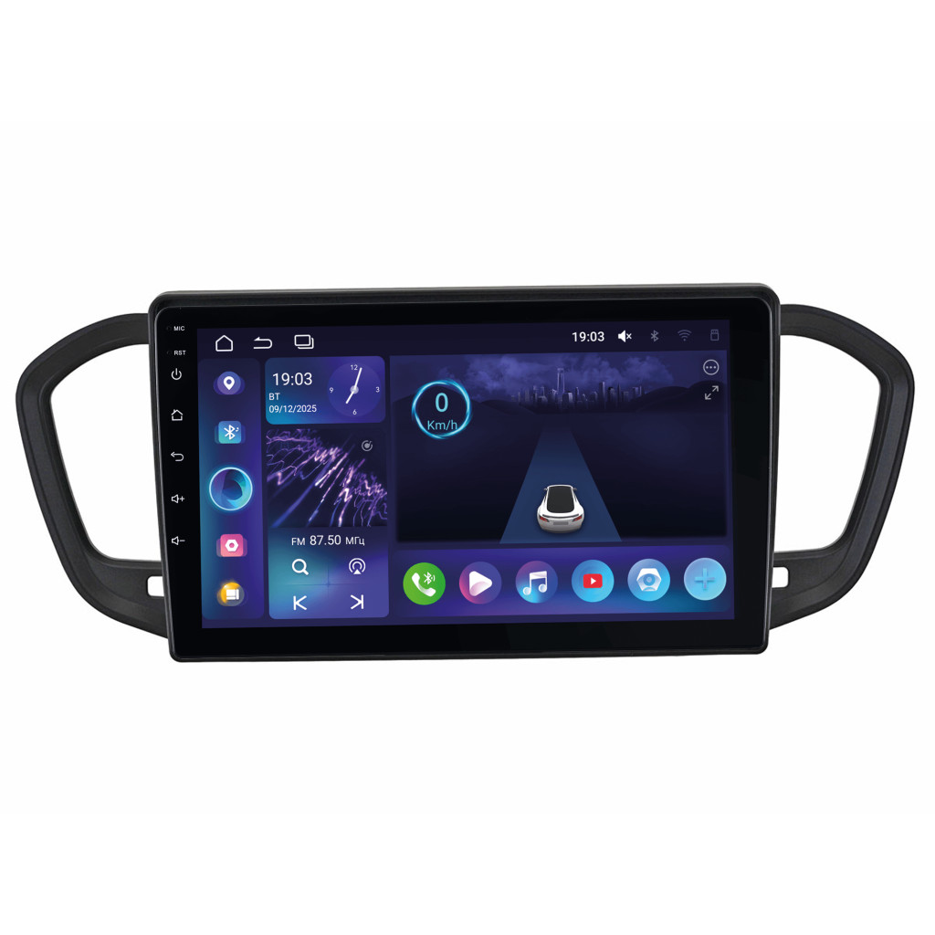 ШГУ Lada Vesta 23+ (Incar ARN-6317-4 Lite) Android 14, 4-64Gb, 10" IPS,1280*720, DSP, FAN, wi-fi, BT