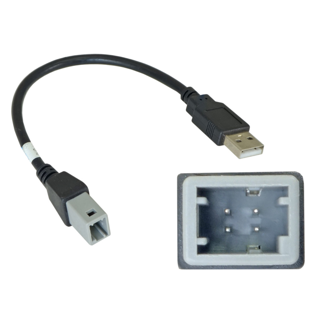 USB-переходник TOYOTA 2019+ для подключения магнитолы INCAR к штатному разъему USB