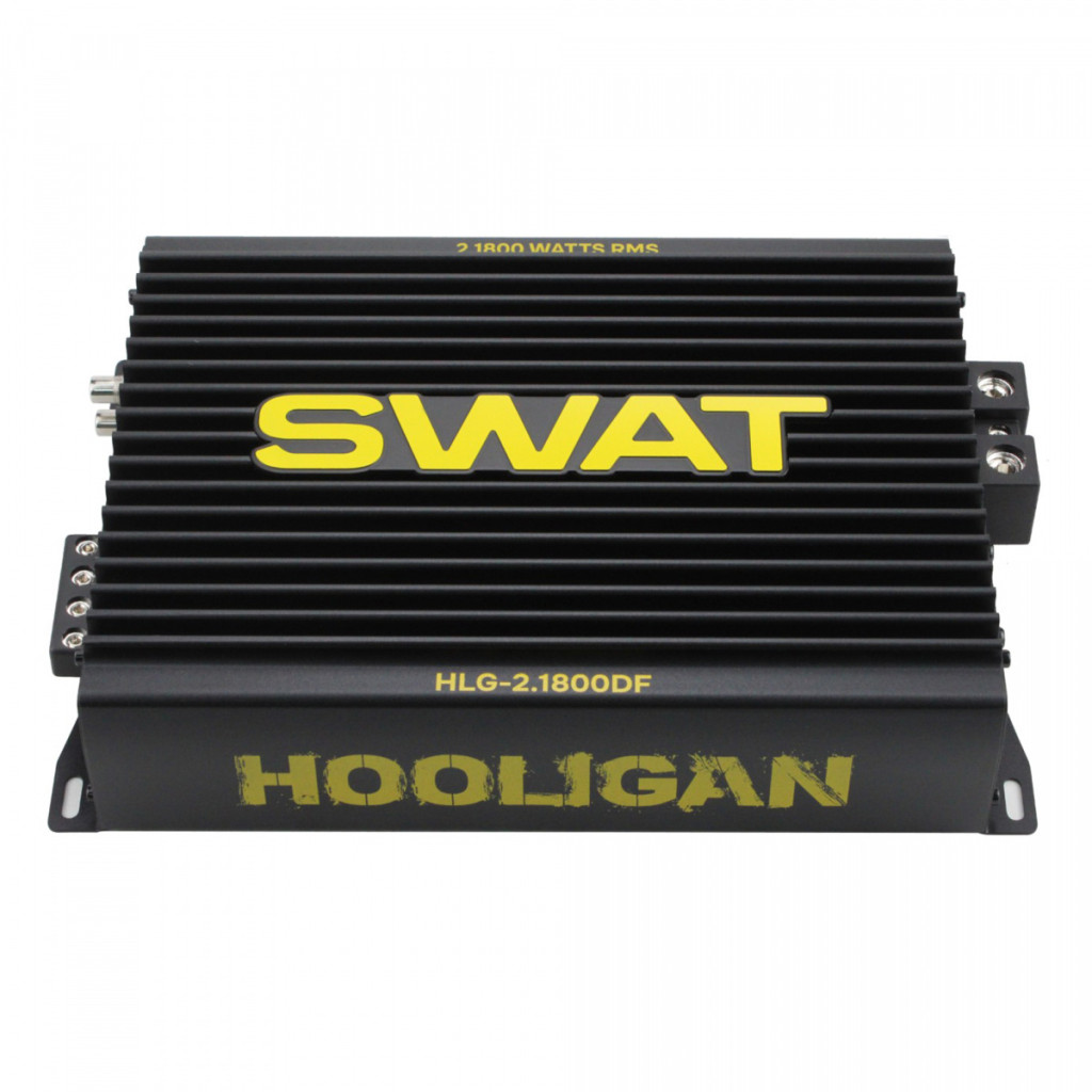 SWAT HLG-2.1800DF/ Усилитель цифровой, широкополосный,  2*1500 Вт (class D)/