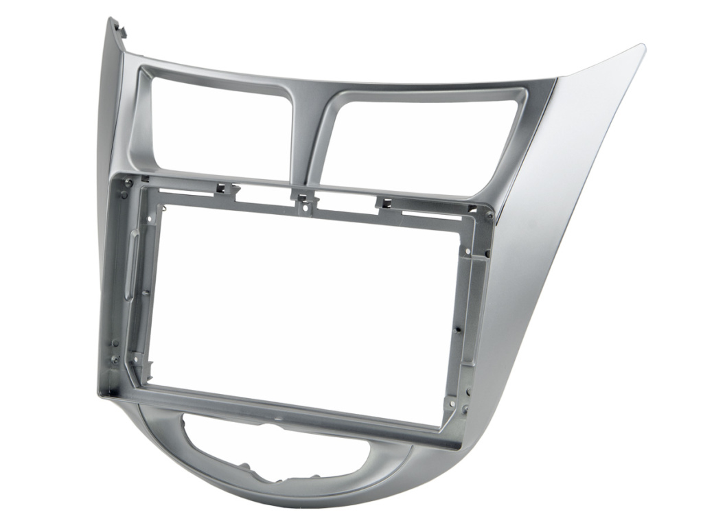 Рамка для UMS  HYUNDAI Solaris 2011-2017, 9"  SILVER