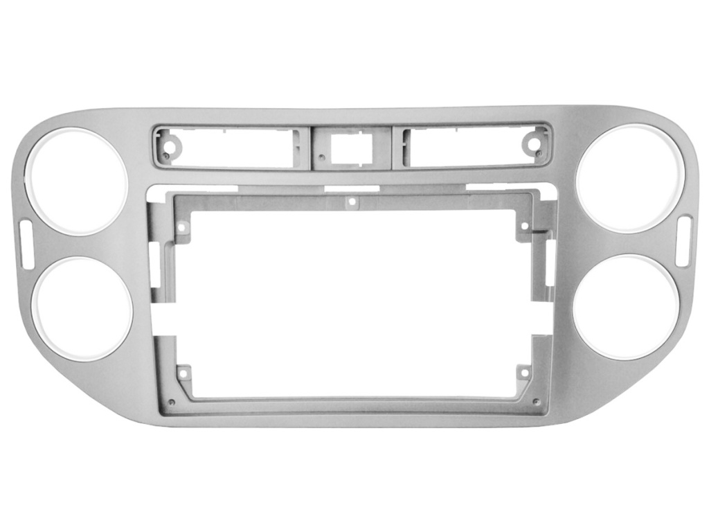 Рамка для UMS  VW Tiguan 2011-2016 SILVER, 9"