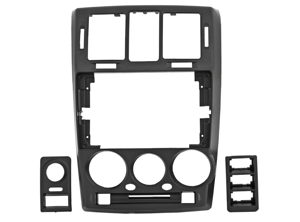 Рамка для UMS  HYUNDAI Getz 2002-2011, 9" (консоль) левый руль BLACK