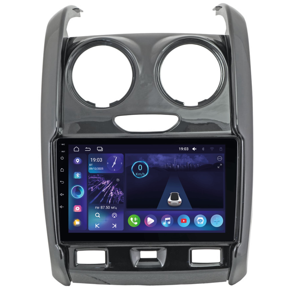 ШГУ Lada Largus 21+ без магн. (Incar ARN-6312-4 Lite) Android 14, 4+64Gb, 9" IPS,1280*720, DSP, FAN, wi-fi, BT