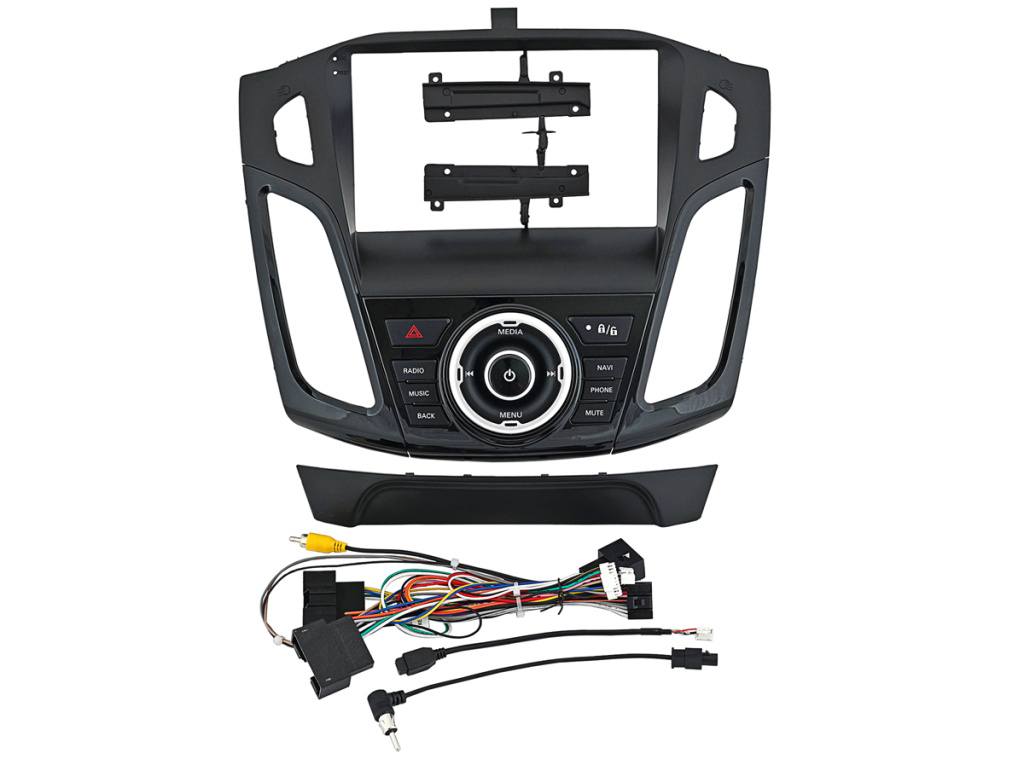 Рамка для UMS  FORD Focus-3 2011-2014, 9" (Original style) провод в комплекте (тип4)