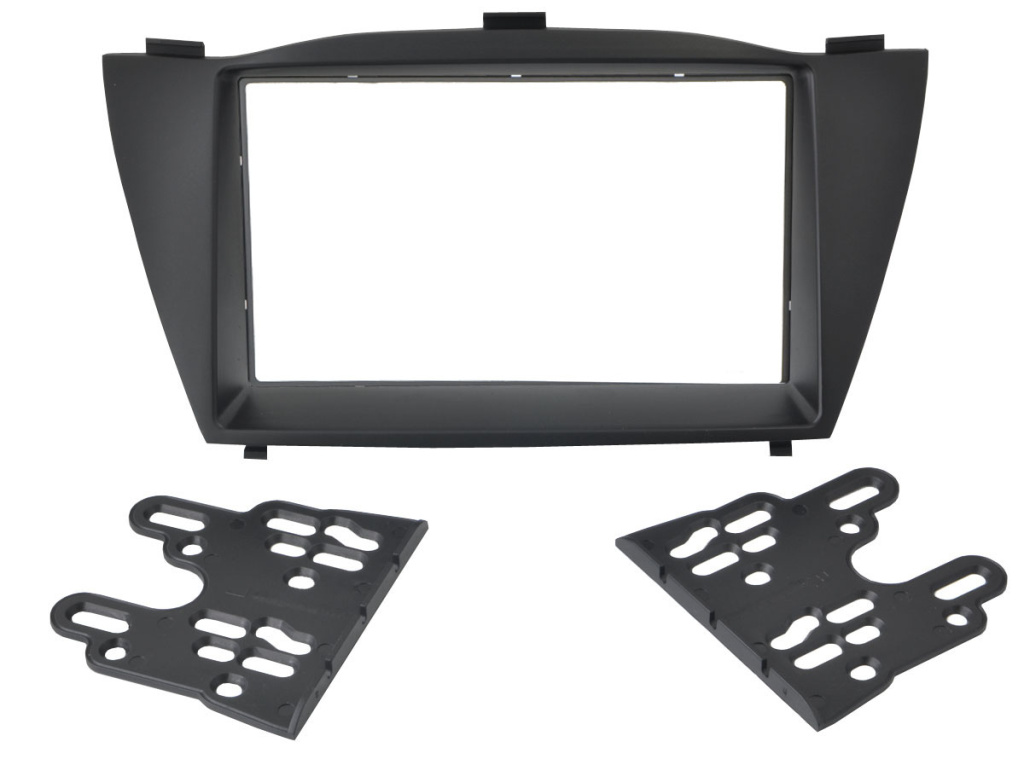 Рамка  HYUNDAI ix-35 2din (крепеж) black