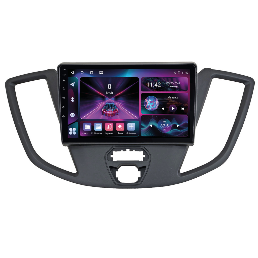 ШГУ Ford Transit 15+ (Incar JS-3311-4) Android 11, 4-64Gb, 9" IPS, 1280*720, wi-fi, BT, для комплектации без кнопок рулевого управления
