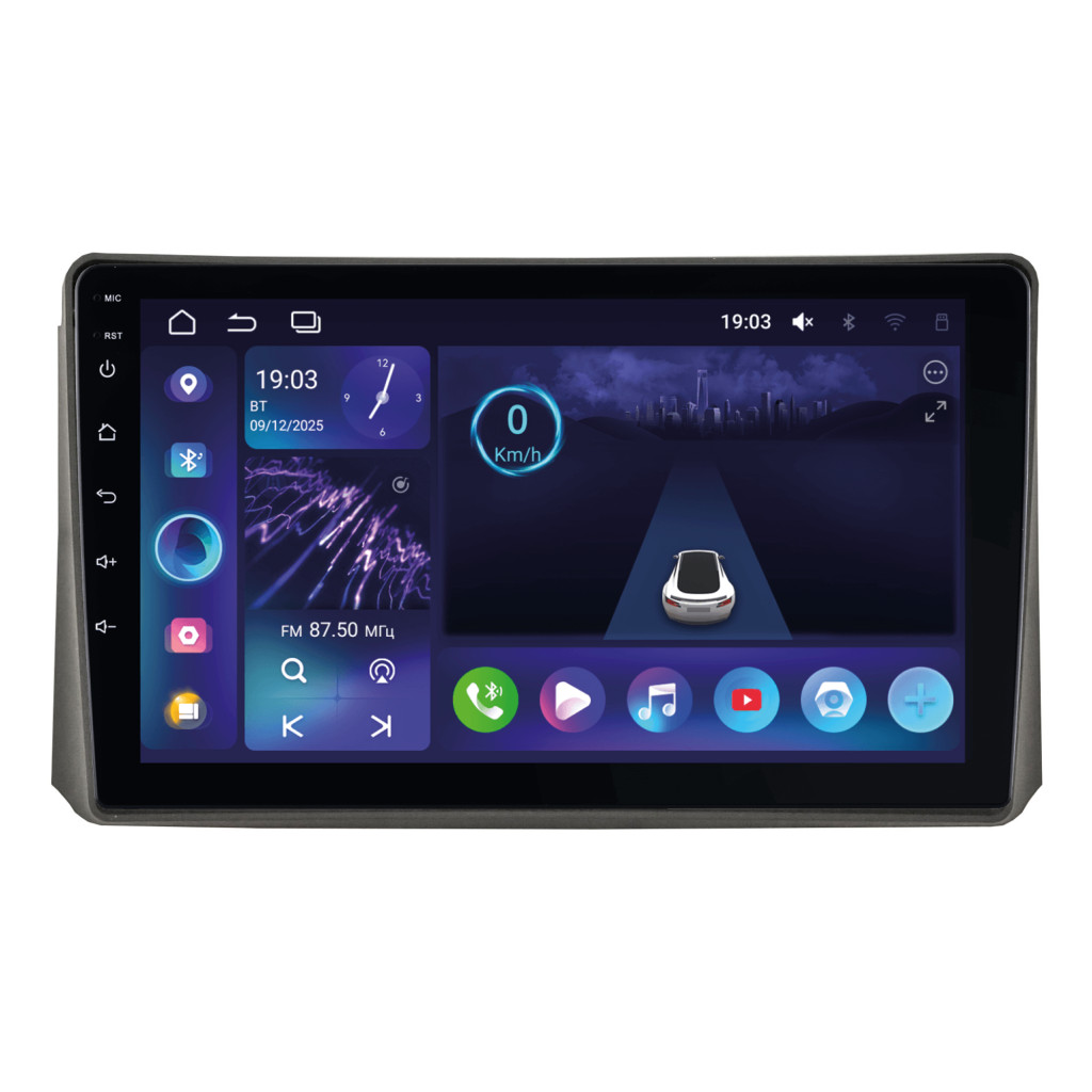 ШГУ UAZ Patriot 16+ c магн. (Incar ARN-4410s-4 Lite) Android 14, 4-64Gb, 10" IPS,1280*720, DSP, FAN, wi-fi, BT