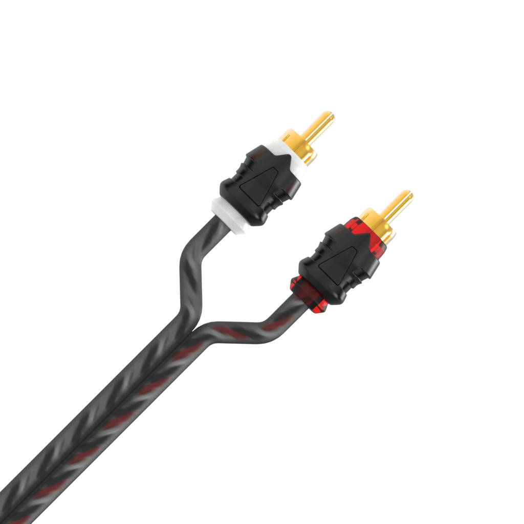 Tonemix ATK-210 межблочный кабель 2RCA-2RCA, 1.0 метр, витая пара, 1 экран, медь