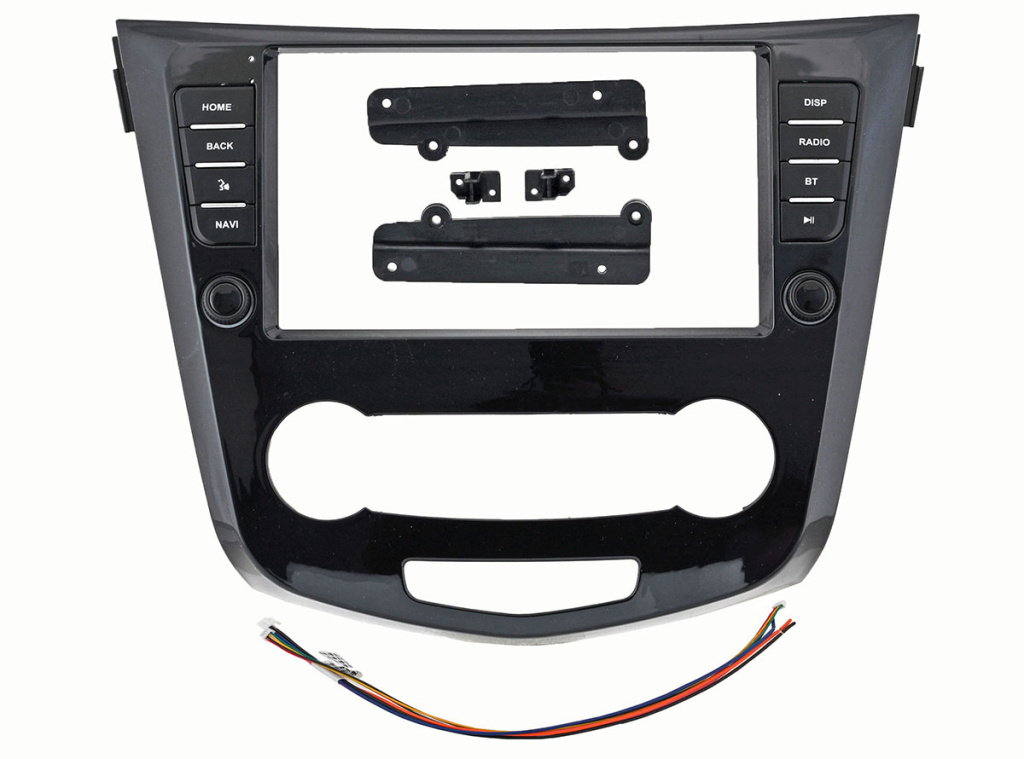 Рамка для UMS  NISSAN X-Trail III 2014-2022, Qashqai 2014-2024 (Manual AC), 9" Original style