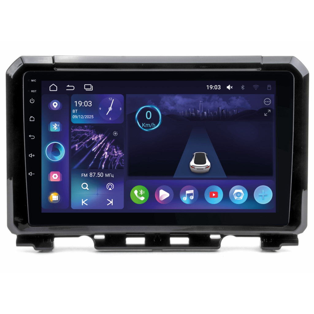ШГУ Suzuki Jimny 19+ (Incar ARN-1701-4 Lite) Android 14, 4-64Gb, 9" IPS,1280*720, DSP, FAN, wi-fi, BT